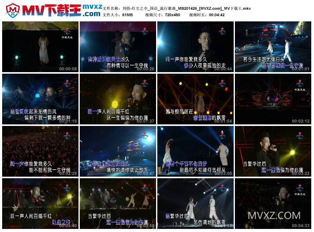 刘伟-红尘之中_国语_流行歌曲_MB201426